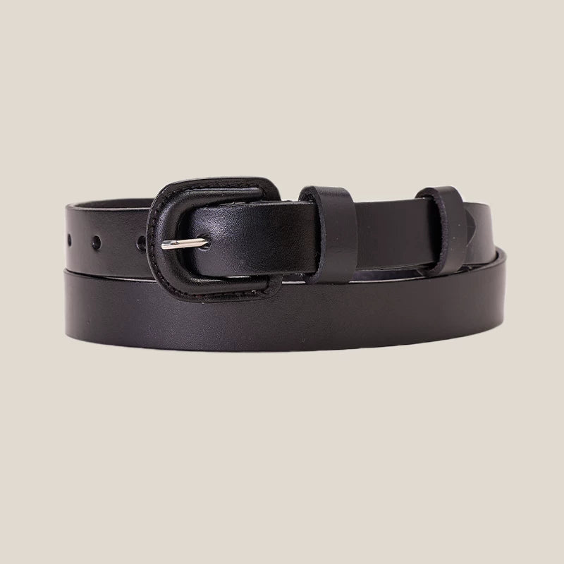 CULTUM Leather Vintage Pin Buckle Belt