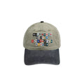 oarism Embroidered Slogan Cotton Baseball Cap