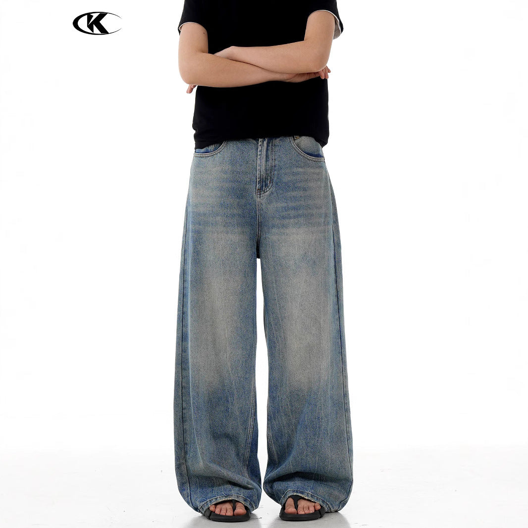 11KN Retro Loose Straight Jeans