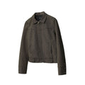 CHANYOOU Retro Short Slim and Thin Lapel Jacket