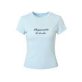 RPB BRAND Crew Neck Slim Slim Short Tee