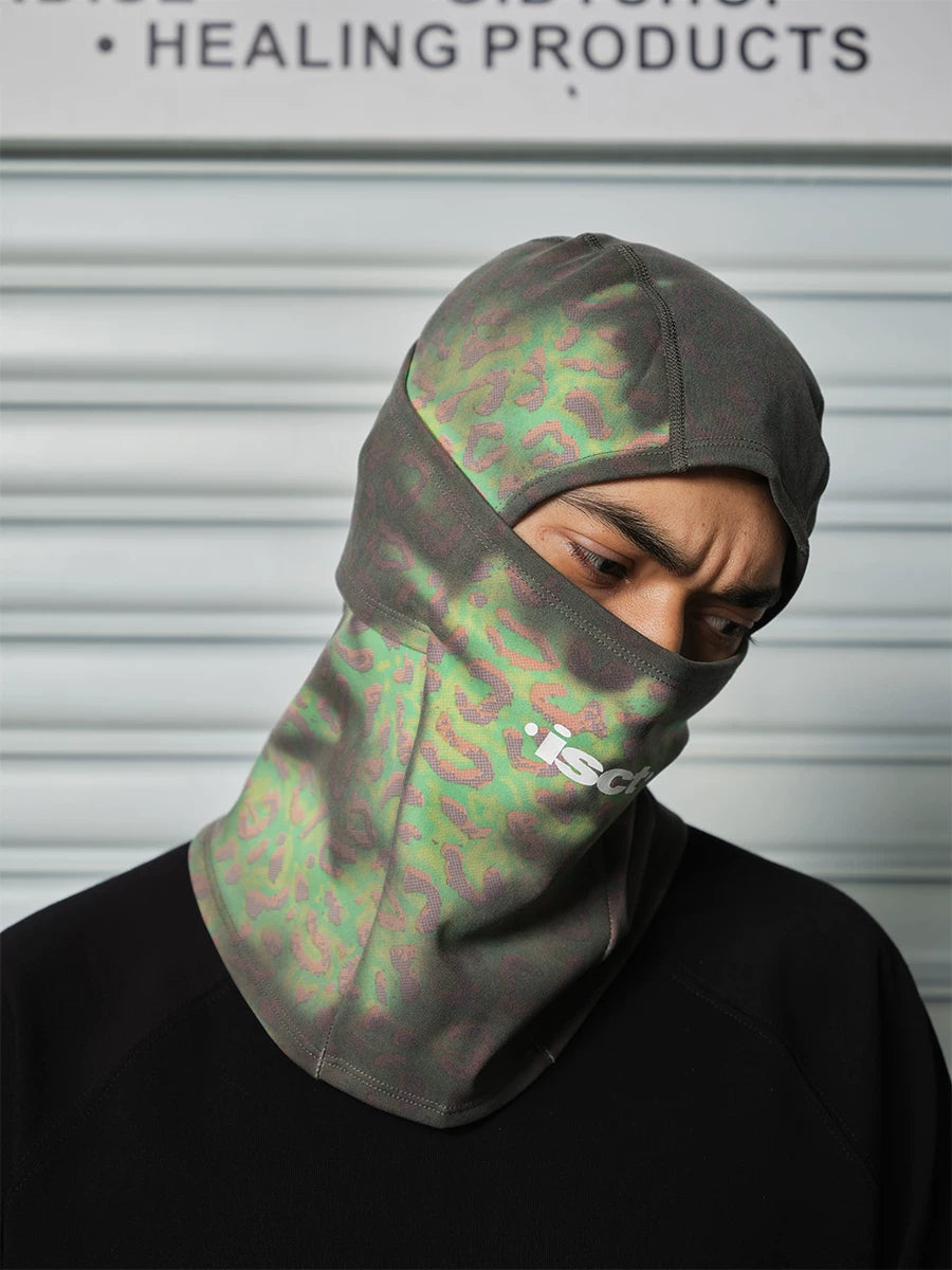 ComicTree C.t 2025 winter heat-sensitive color-changing letters windproof mask