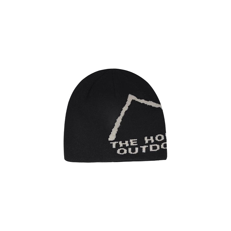 THE HOBOO Alphabet Jacquard Cold Knitted Hat