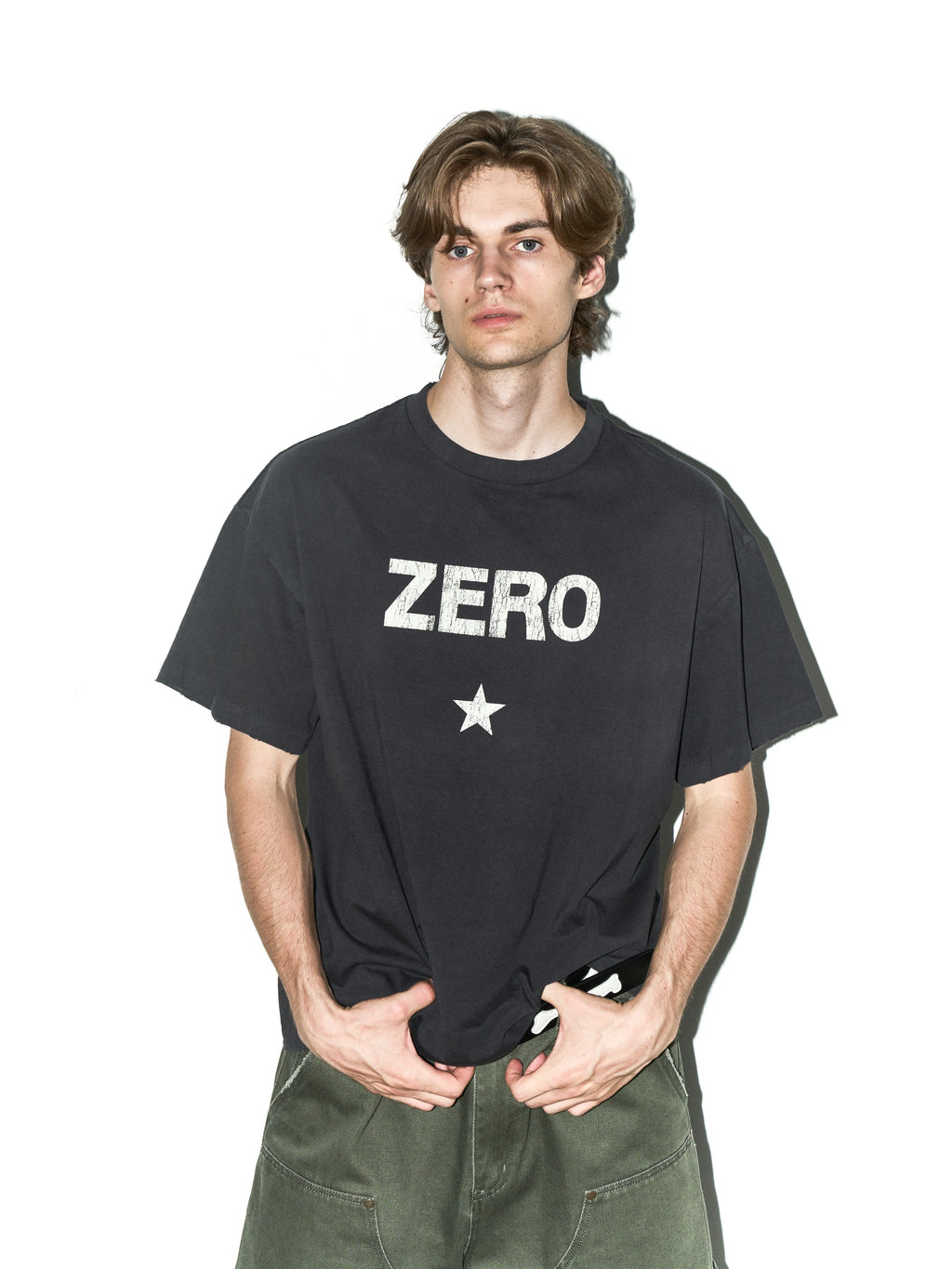 LIBERAFIT Vintage Remade 100% Cotton Loose-Fit Tee