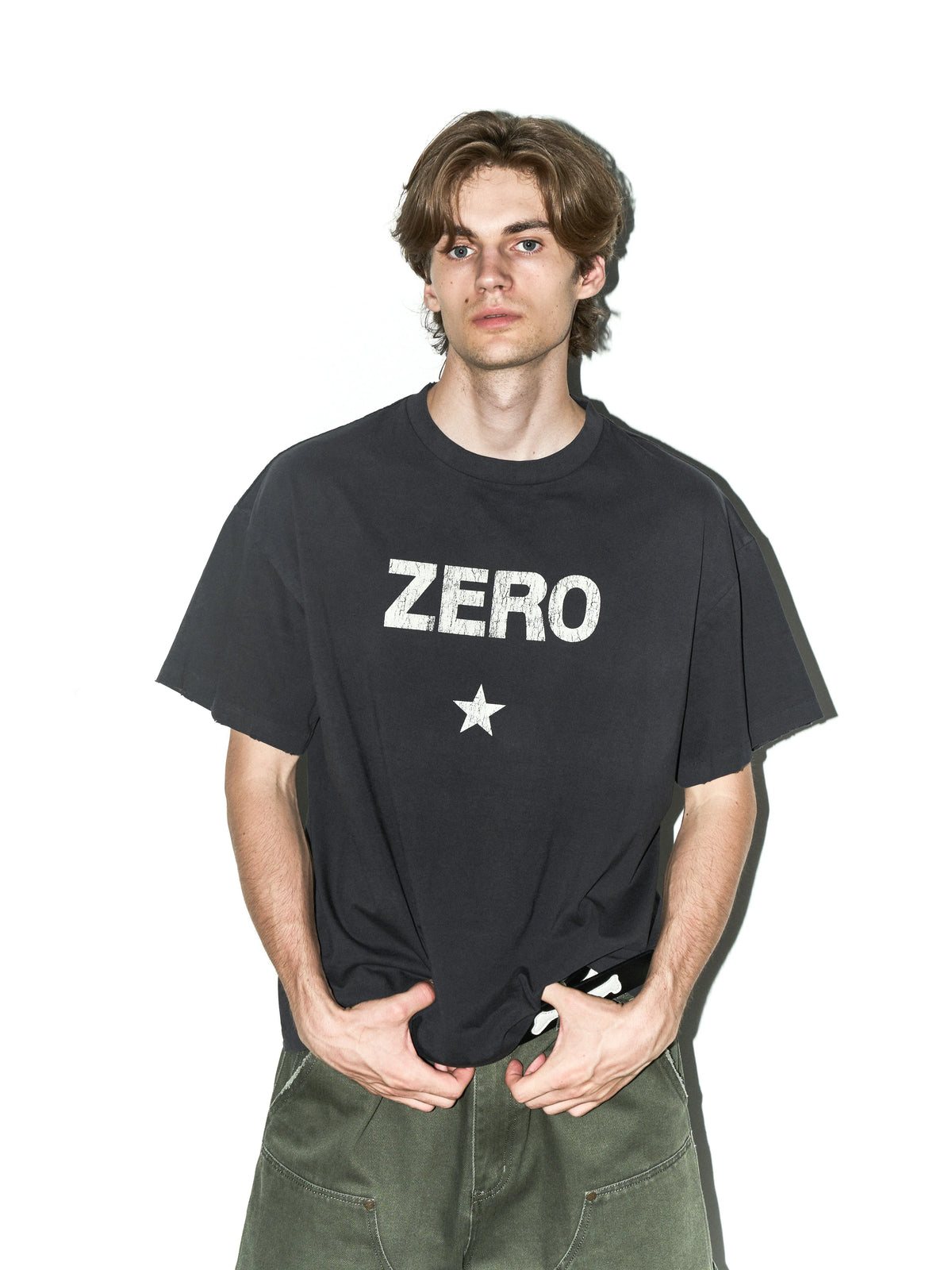 LIBERAFIT Vintage Remade 100% Cotton Loose-Fit Tee