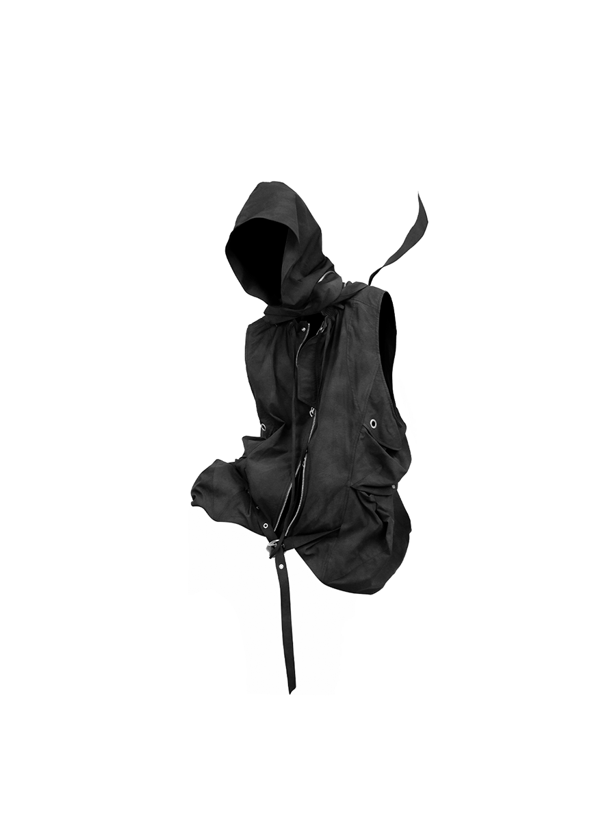 RELABEL Detachable and Assembled Multi-piercing Vest