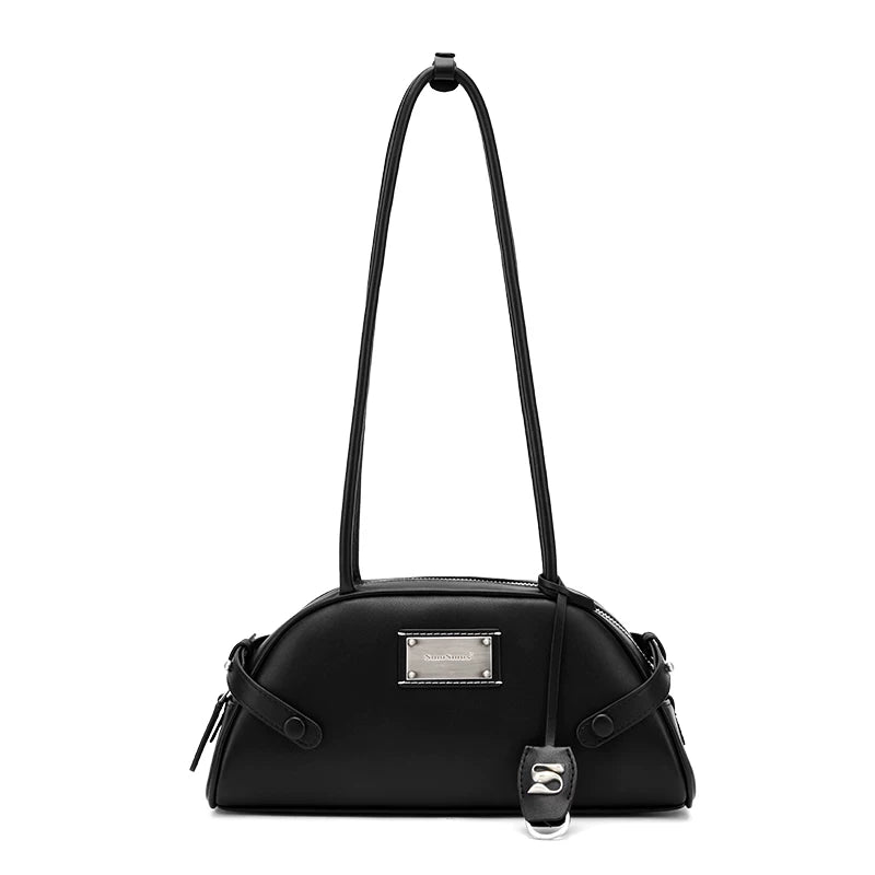 SmoSmos Original Design Bowling Leather Bag