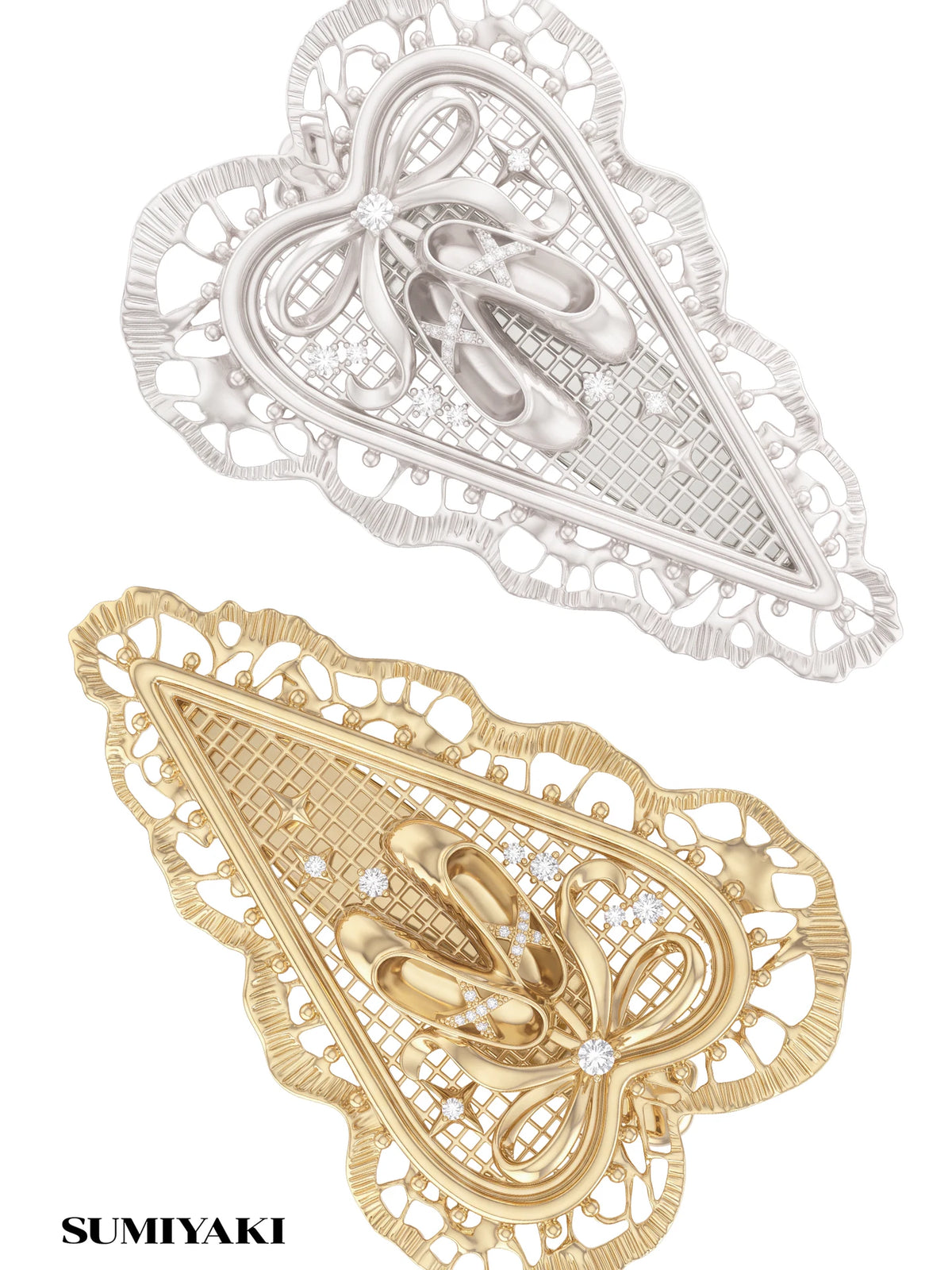 SUMIYAKI Lace Balletcore Hair Clip