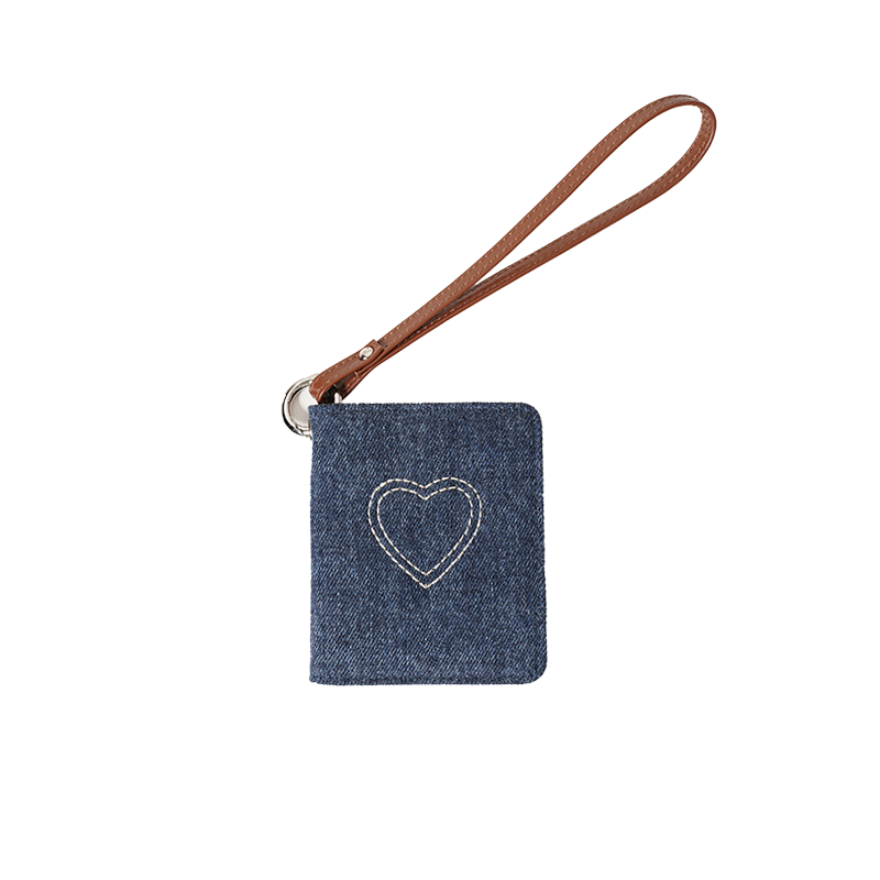 Momogig Vintage Love Embroidery Multifunctional Handheld Passport Holder
