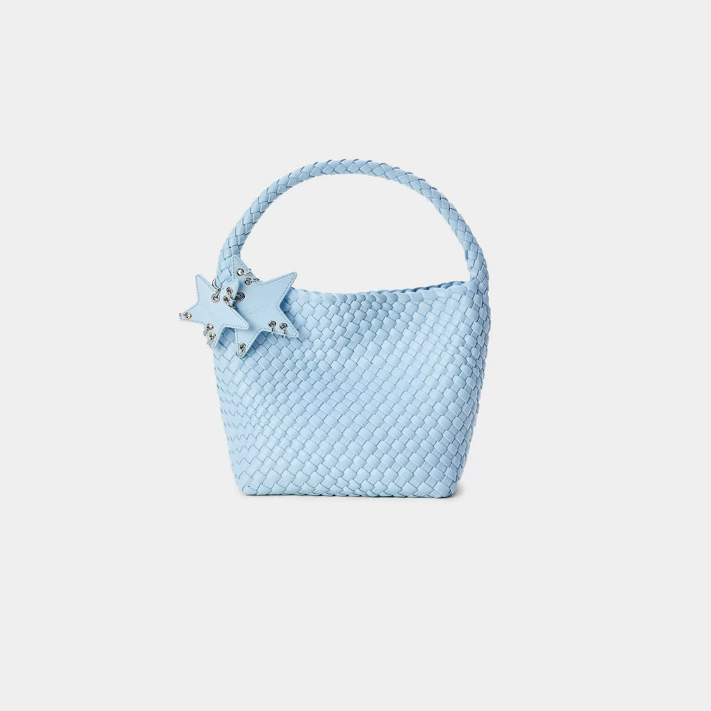 ECODAY Woven Faux Leather Tote