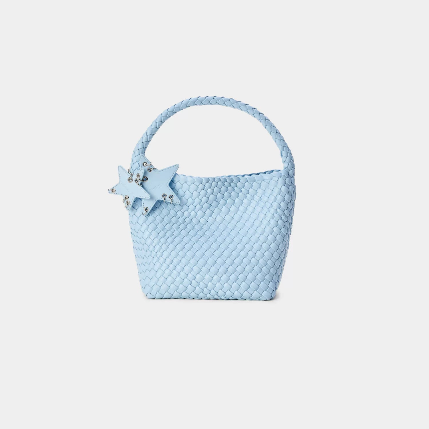 ECODAY Woven Faux Leather Tote