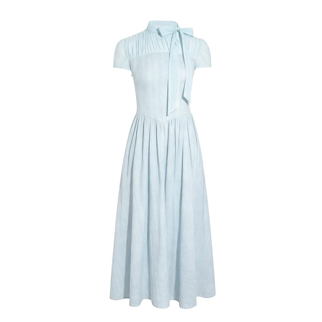 Wildberry French-Style Fitted Waist A-Line Dress
