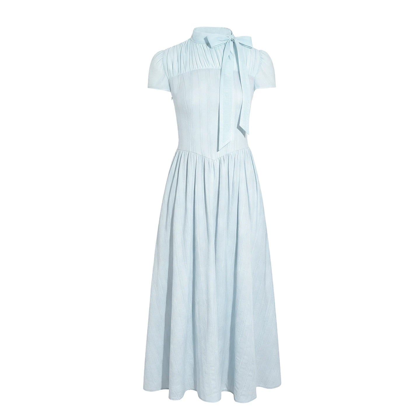 Wildberry French-Style Fitted Waist A-Line Dress