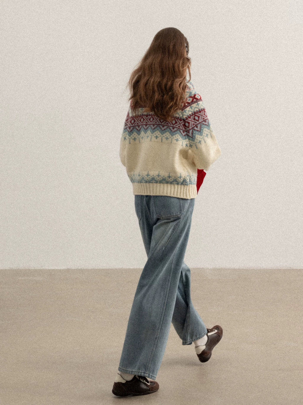 Cantonstory Vintage Loose Skinny Thickened Jacket