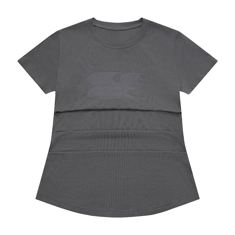Crying Center Three-Color Gradient Cool-Touch Fitted Tee