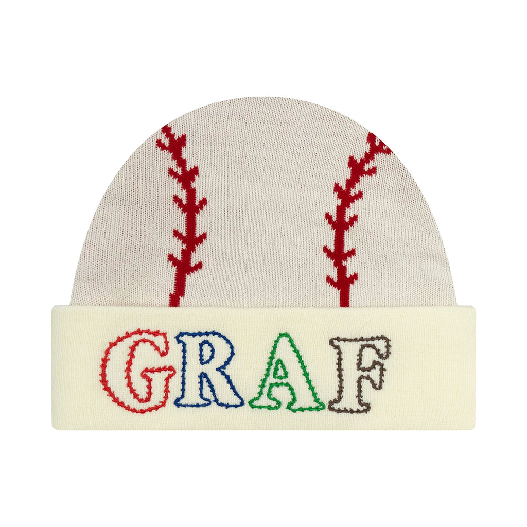 GRAF Red Stitch Beanie