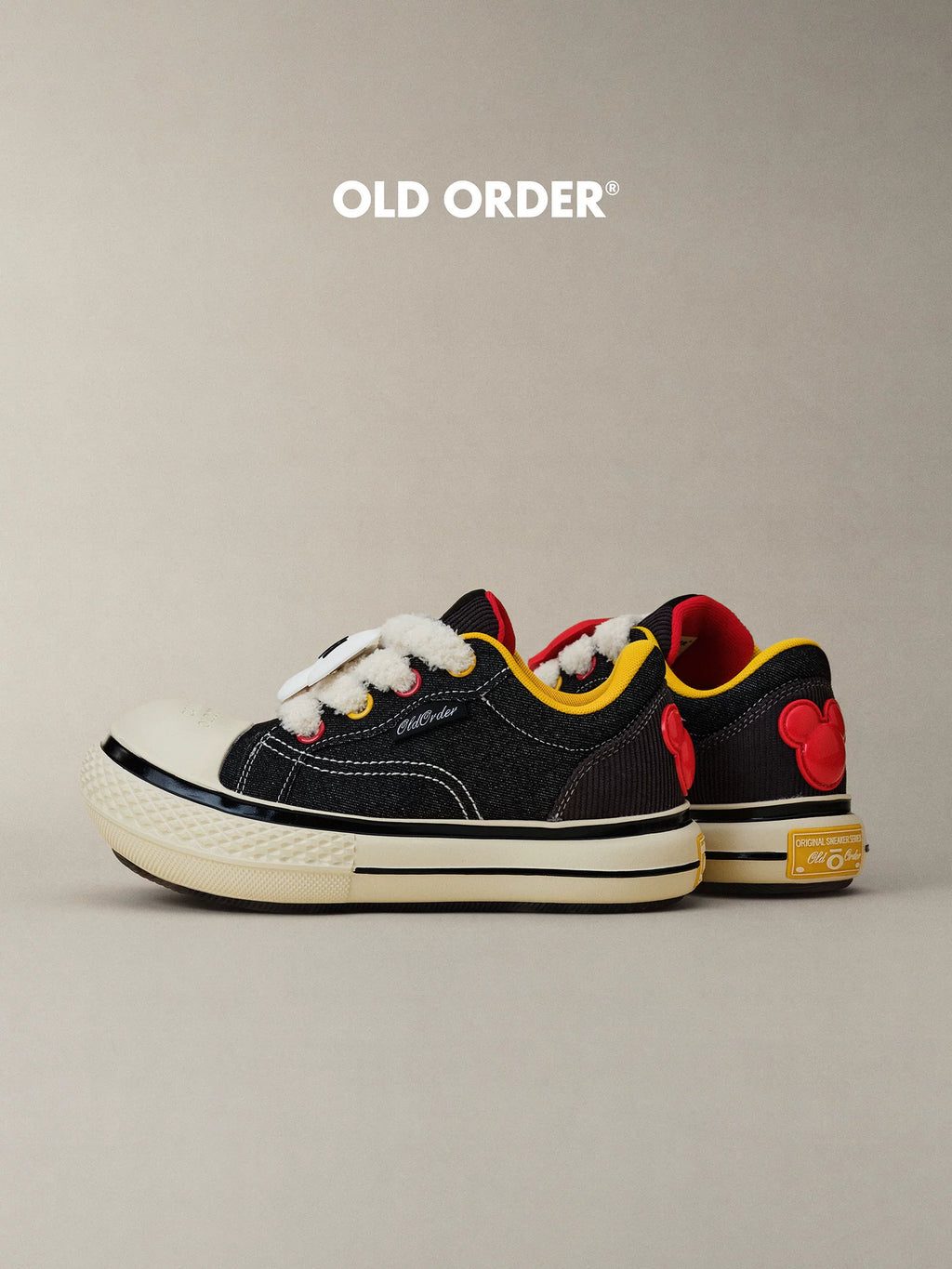 OLD ORDER Canvas Mickey Retro Sneaker