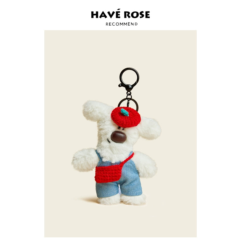 HAVEROSE Beret Puppy Bag Pendant