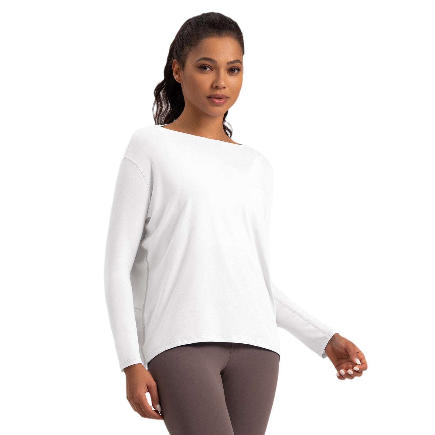 Athena Lulu Yoga Suit Long Sleeve Blouse
