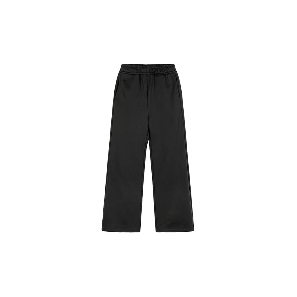 PLUS NO LOGO Thermal Heated Fleece-Lined Straight Sweatpants
