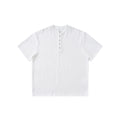 Inflation Henley Jacquard 200g Breathable Relaxed Tee