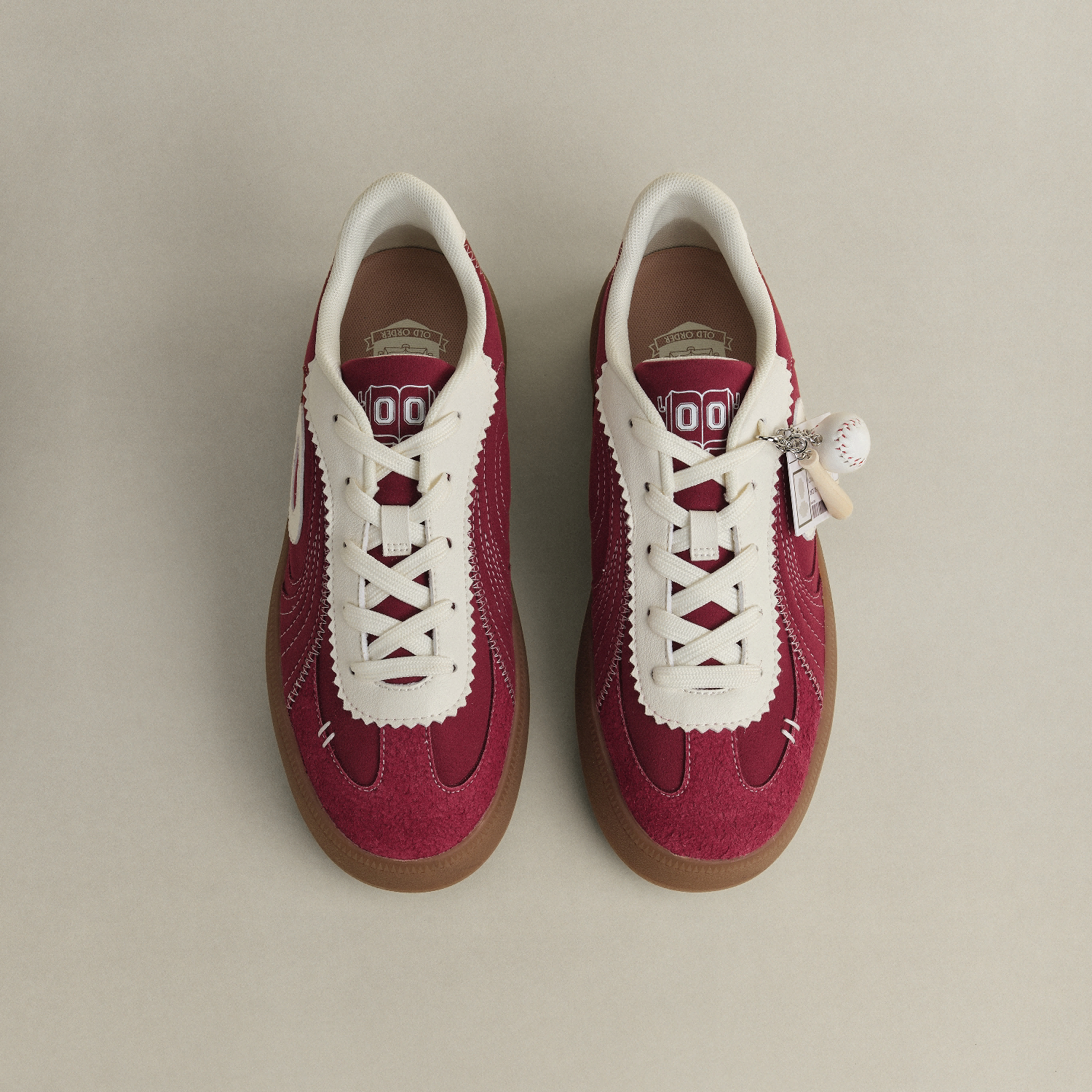 OLD ORDER Suede Thick Sole Retro Training Sneaker