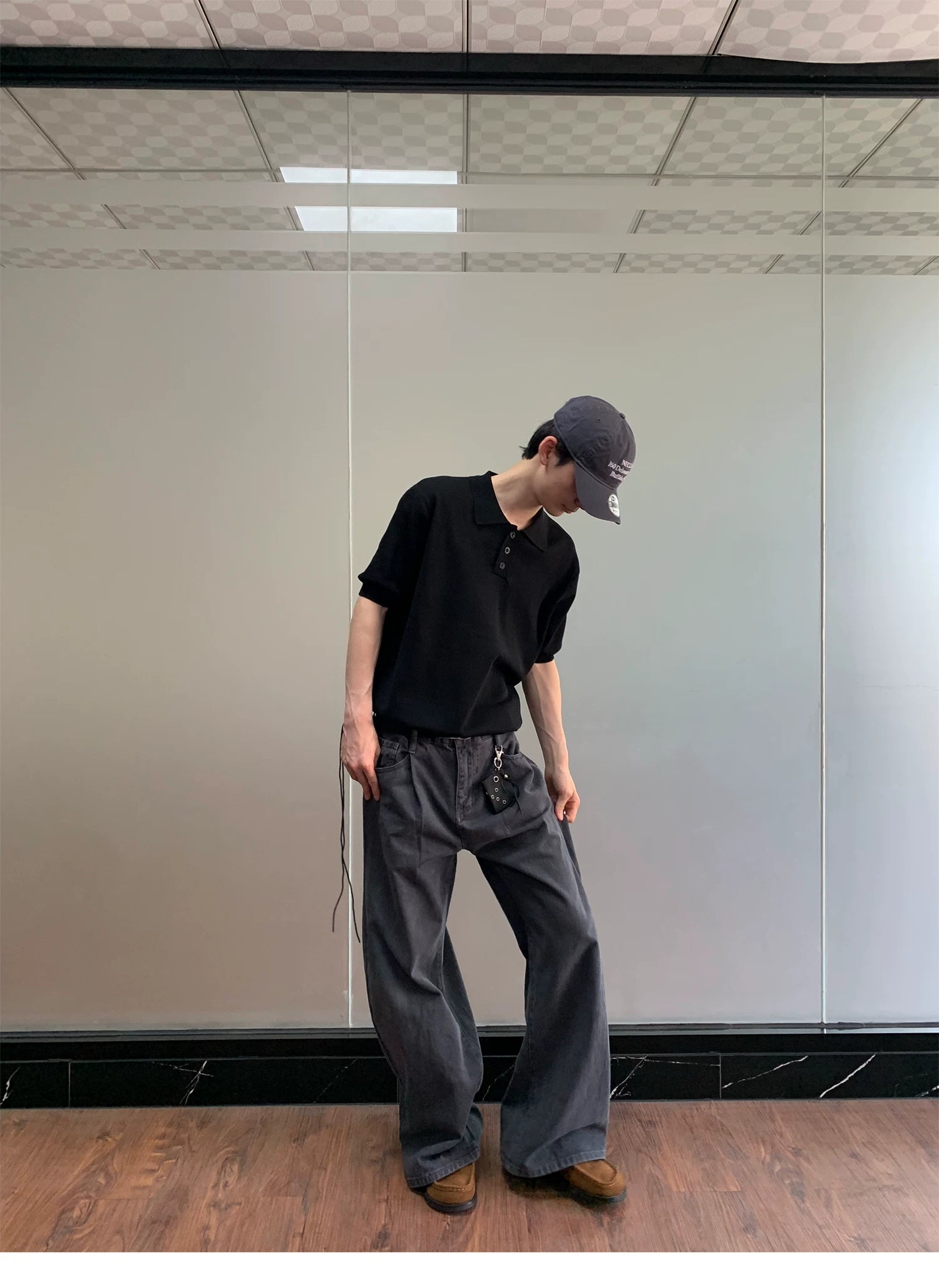 Seesfuture Vintage I-pleated Versatile Casual Pants