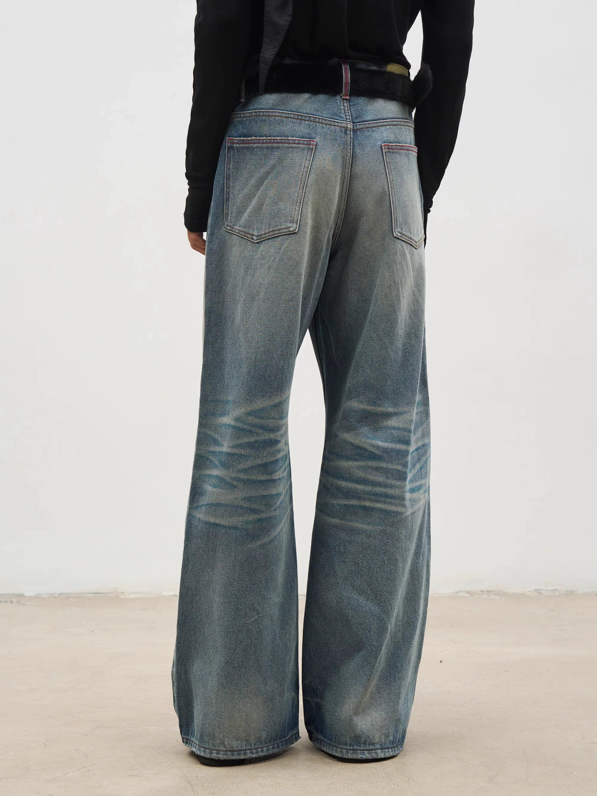 Southfish Distressed Loosestraight-legjeans