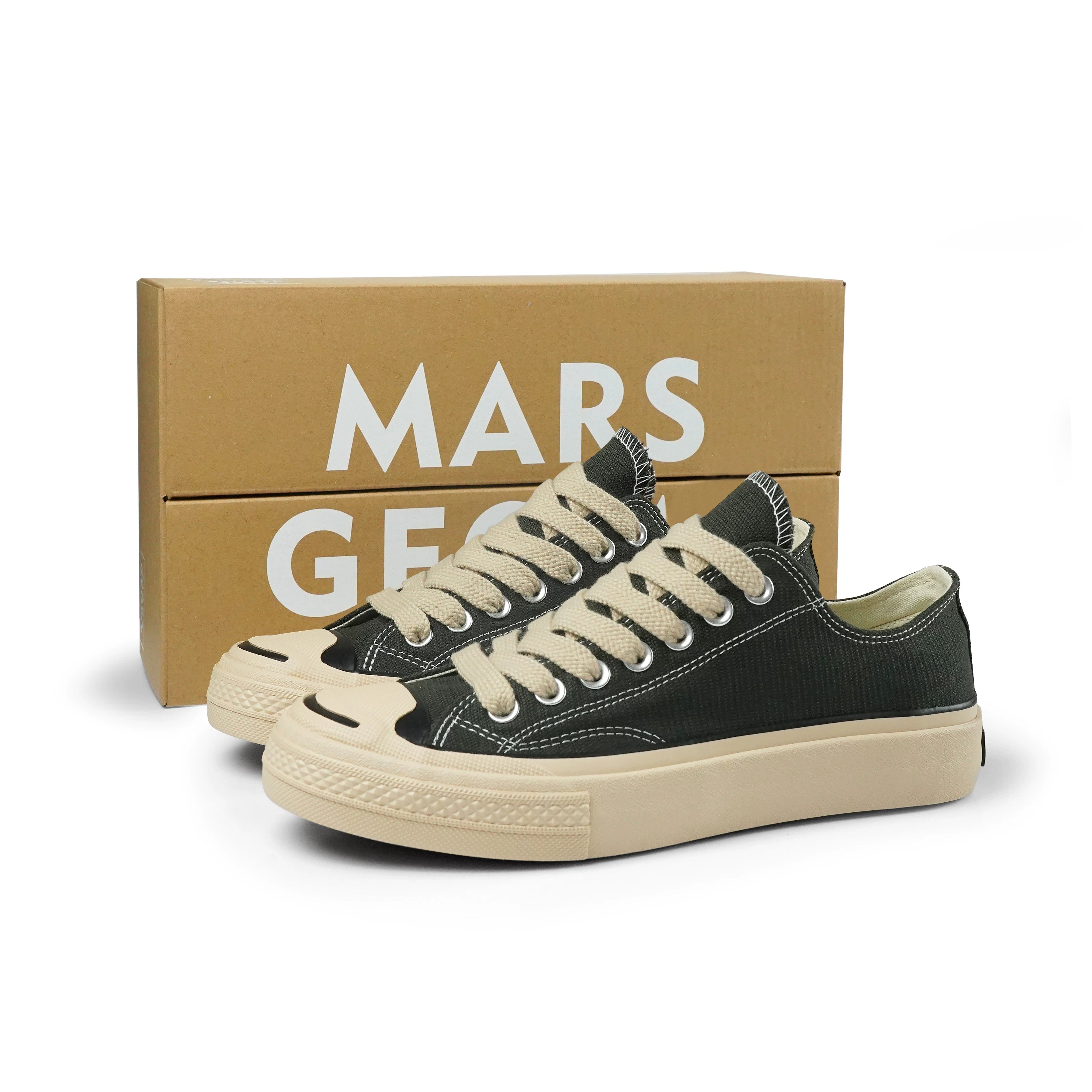 MARS GEOME Open Smile Retro Trendy Espadrilles