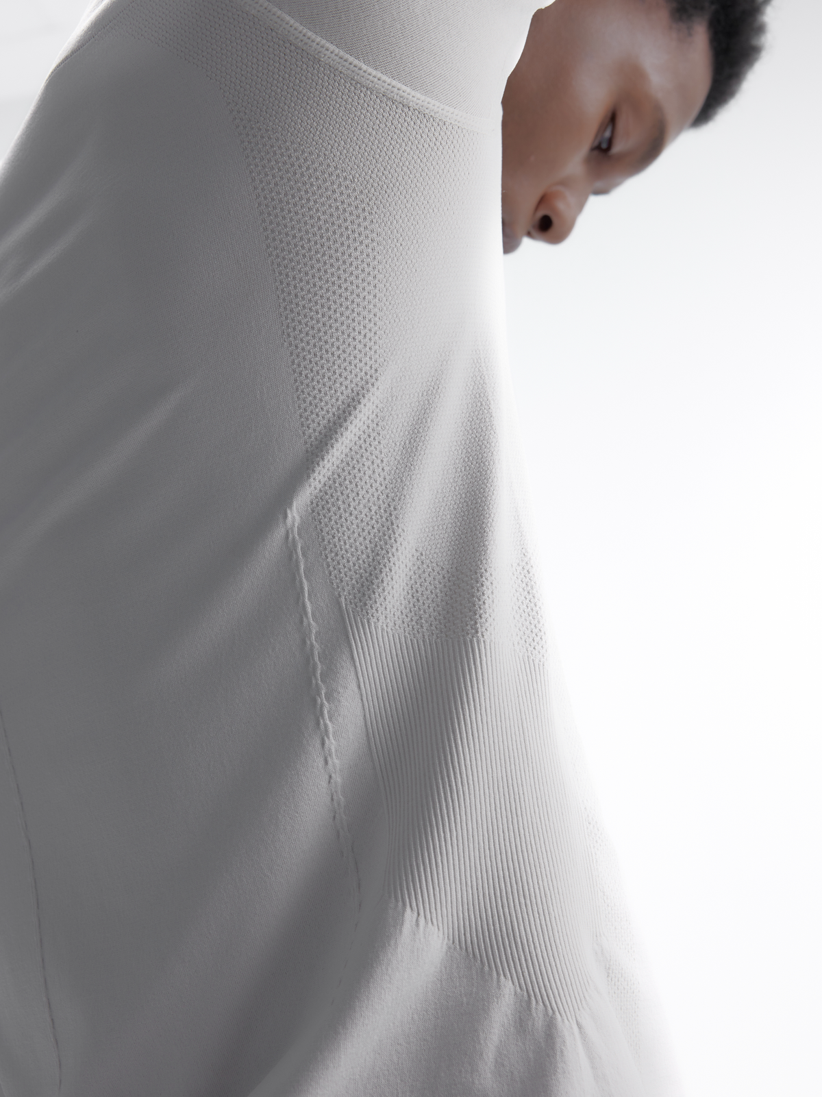 BEVAN UP Slim Fit Quick-Dry Breathable Jacquard Tee