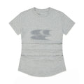 Crying Center Three-Color Gradient Cool-Touch Fitted Tee