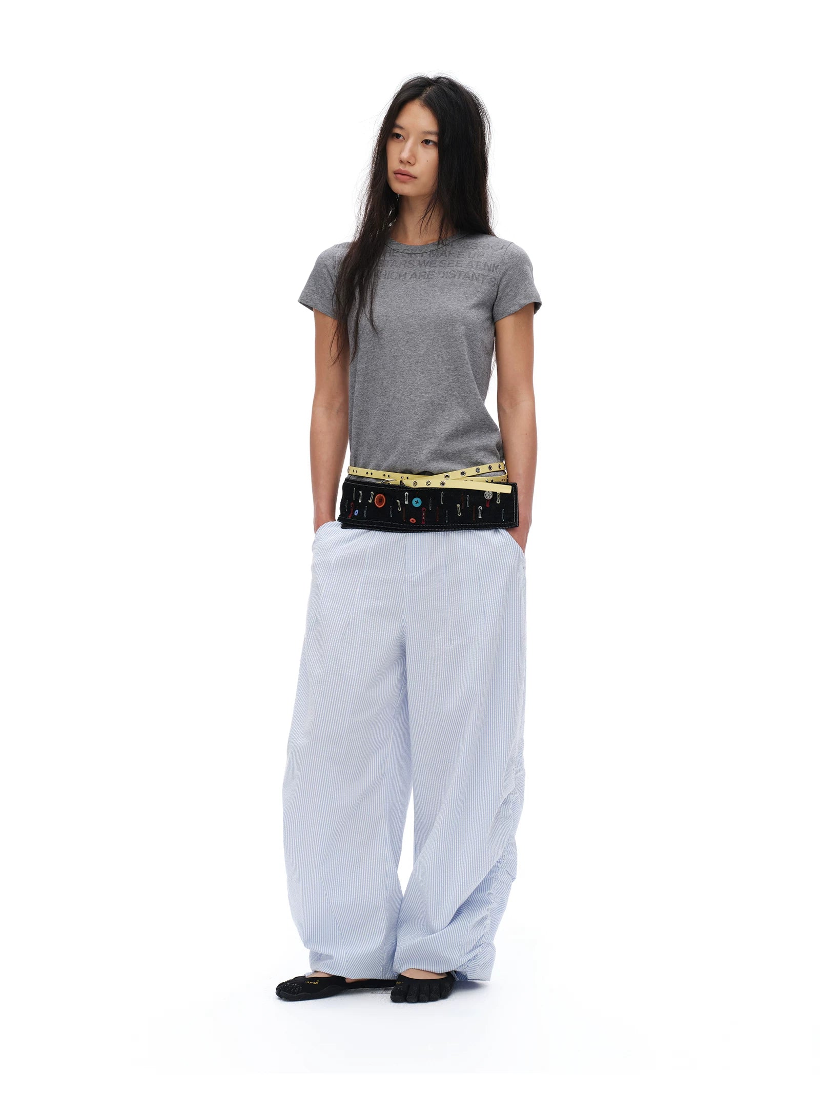 Oinimi Rivet Leather Multi-layer Winding Double-sided Belt