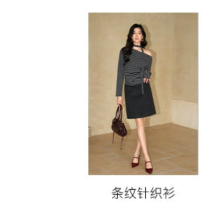 NEVA HU Waist Suit Woolen Jacket