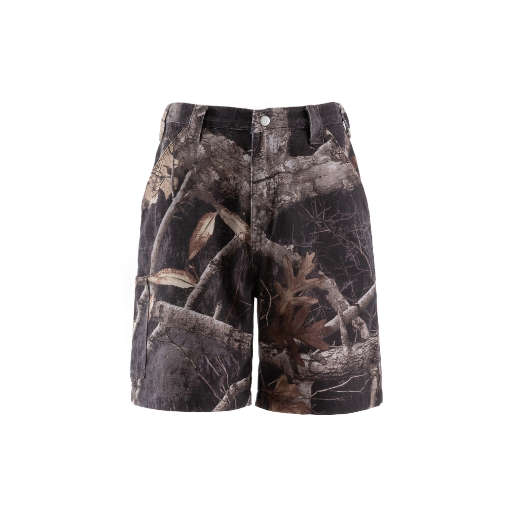LIBERAFIT "Make a Friend" Camo Cargo Shorts