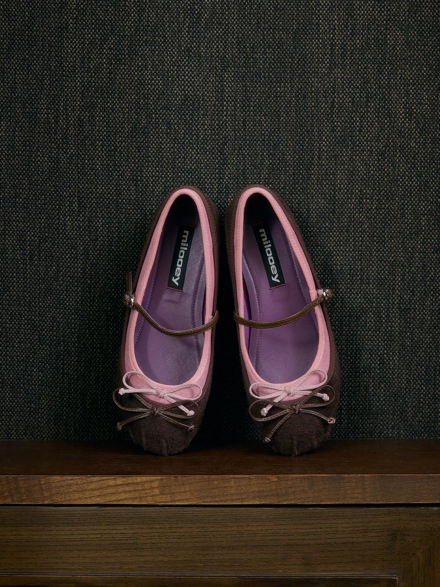 MILOOEY french ballet mary jane leather flats