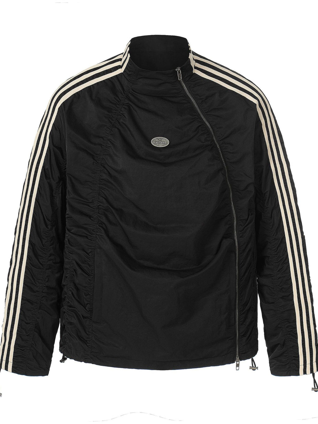 11KN Retro Zip-Off Windproof Hooded Jacket