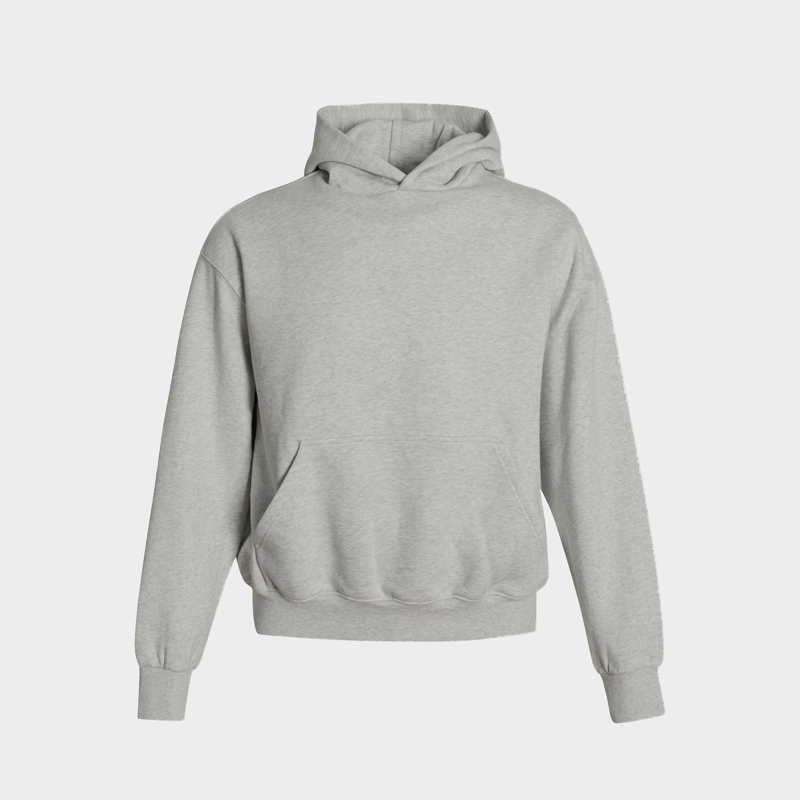 KONOOT Short and Wide Cut Casual Hooded Sweater