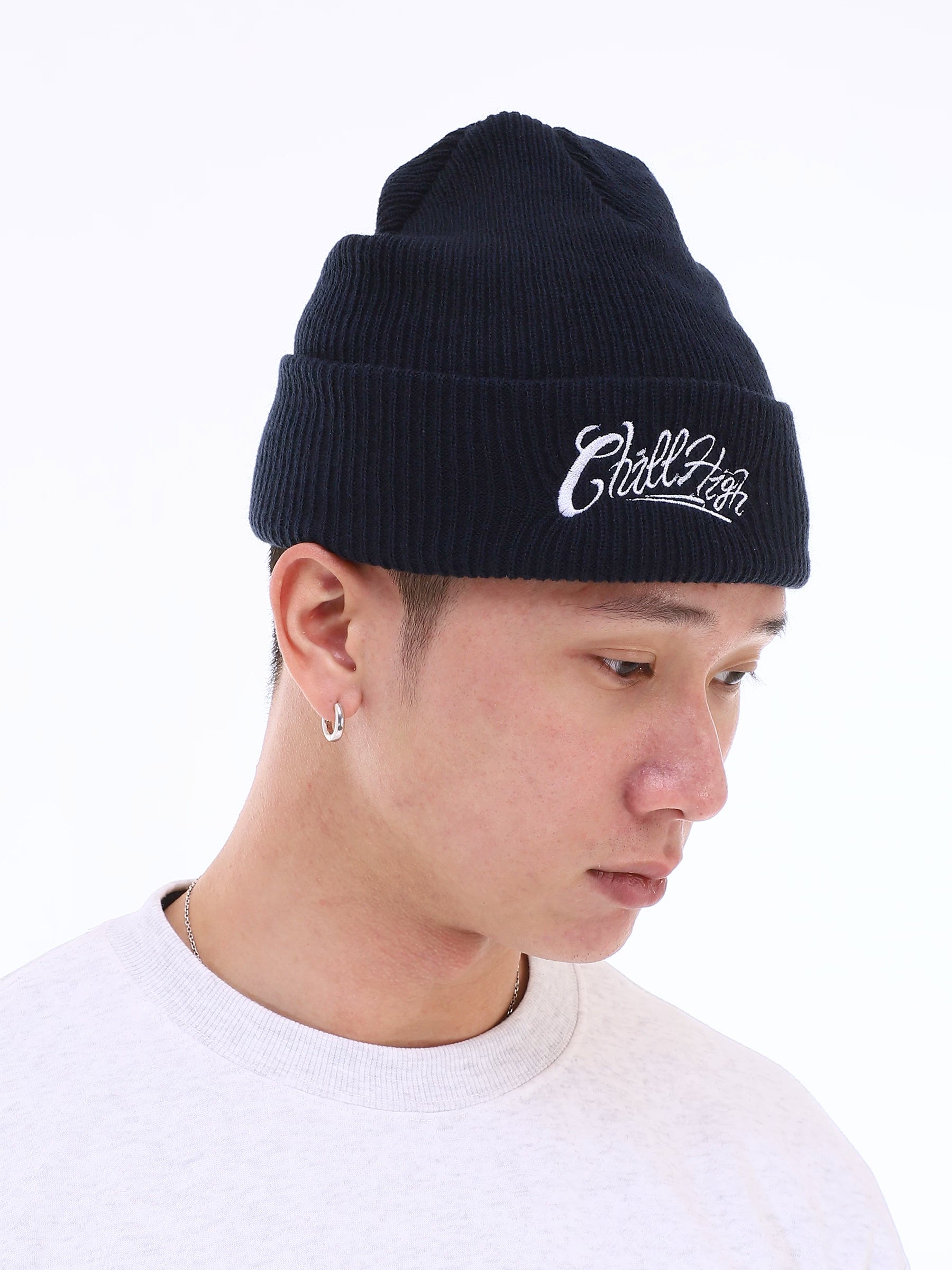 ChillHigh Vintage Embroidered Knitted Warm Wool Hat