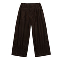 NOEARS Straight Loose Corduroy Slacks