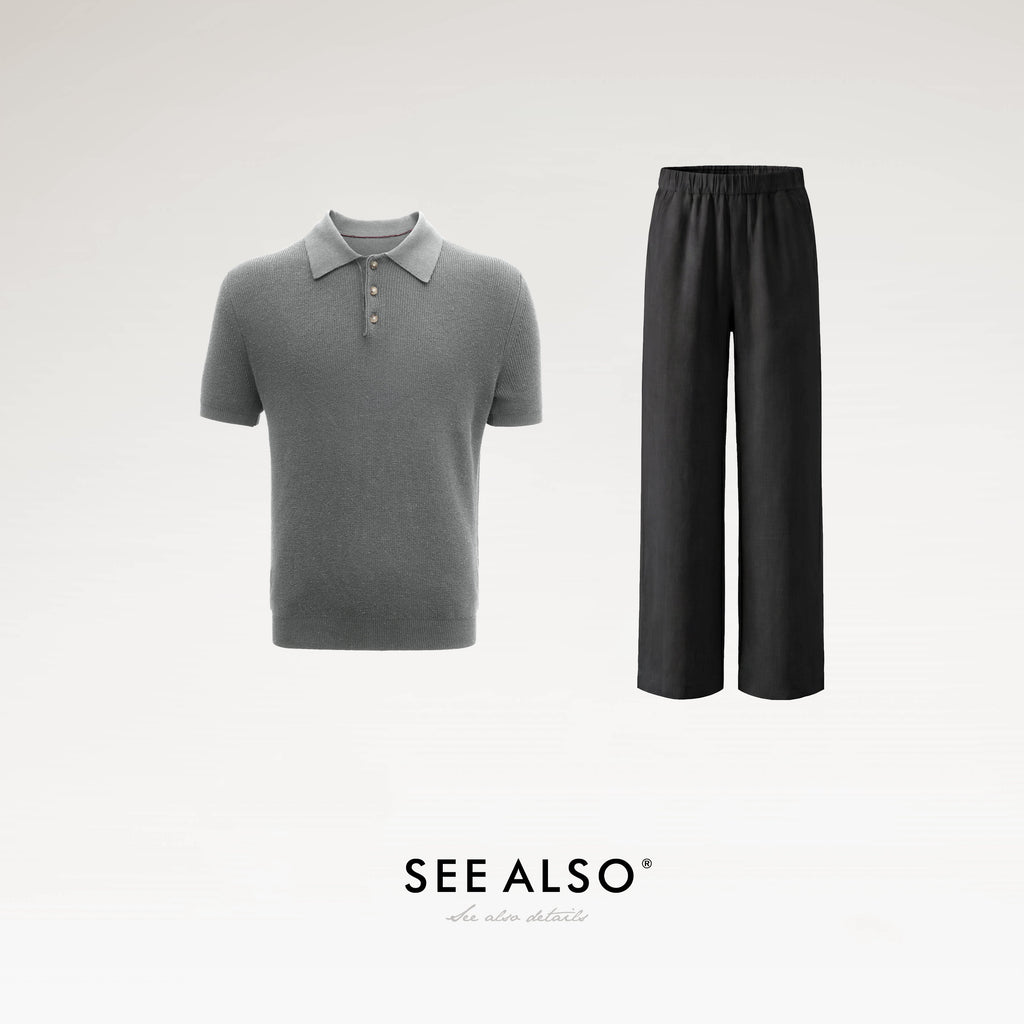 SEE ALSO Breathable High-Waist Straight-Leg Linen Pants