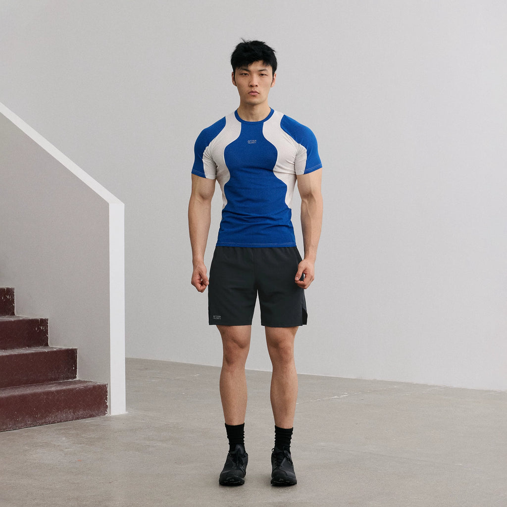 AFTERGLOW Color-Block 180g Quick-Dry Fitted Tee