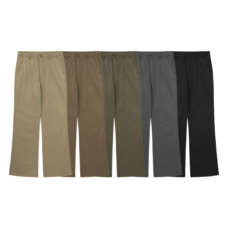 INF High Overalls Slim-fit Casual Pants