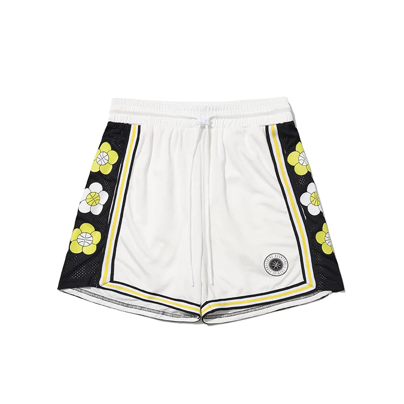 LUSHISI Casual Sports Splicing Drawstring Sweatpants