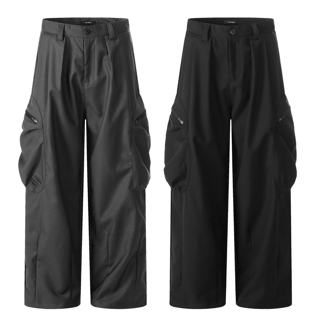 11KN Vintage Loose Casual Wide Leg Pants