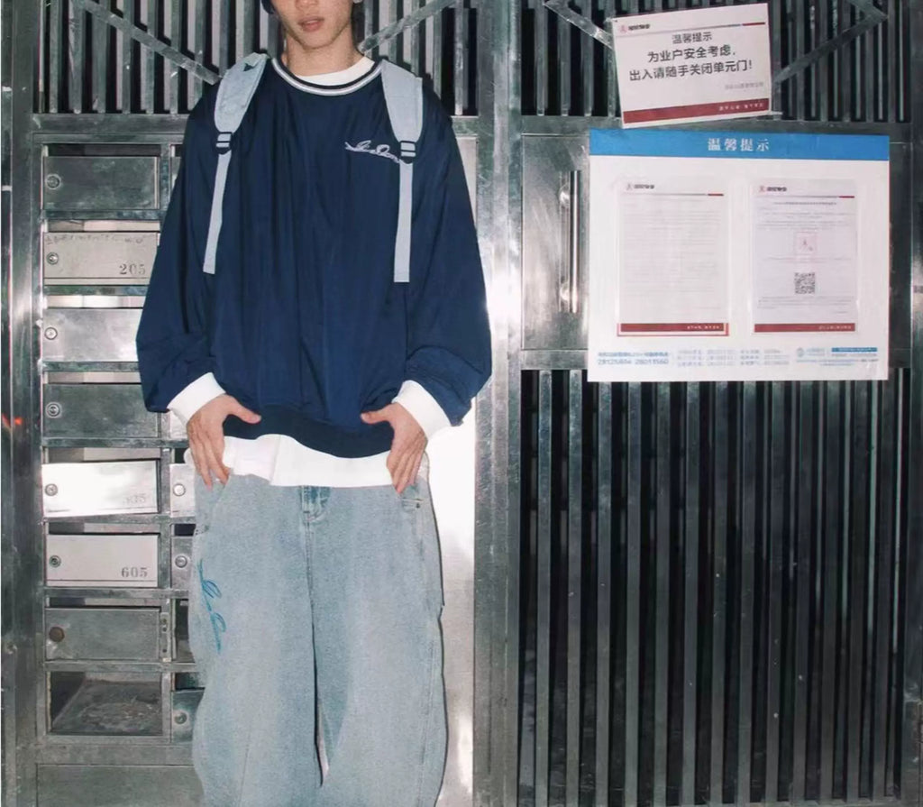 GameOne Sign Tagline Hip Hop Oldschool Oversize Sweater