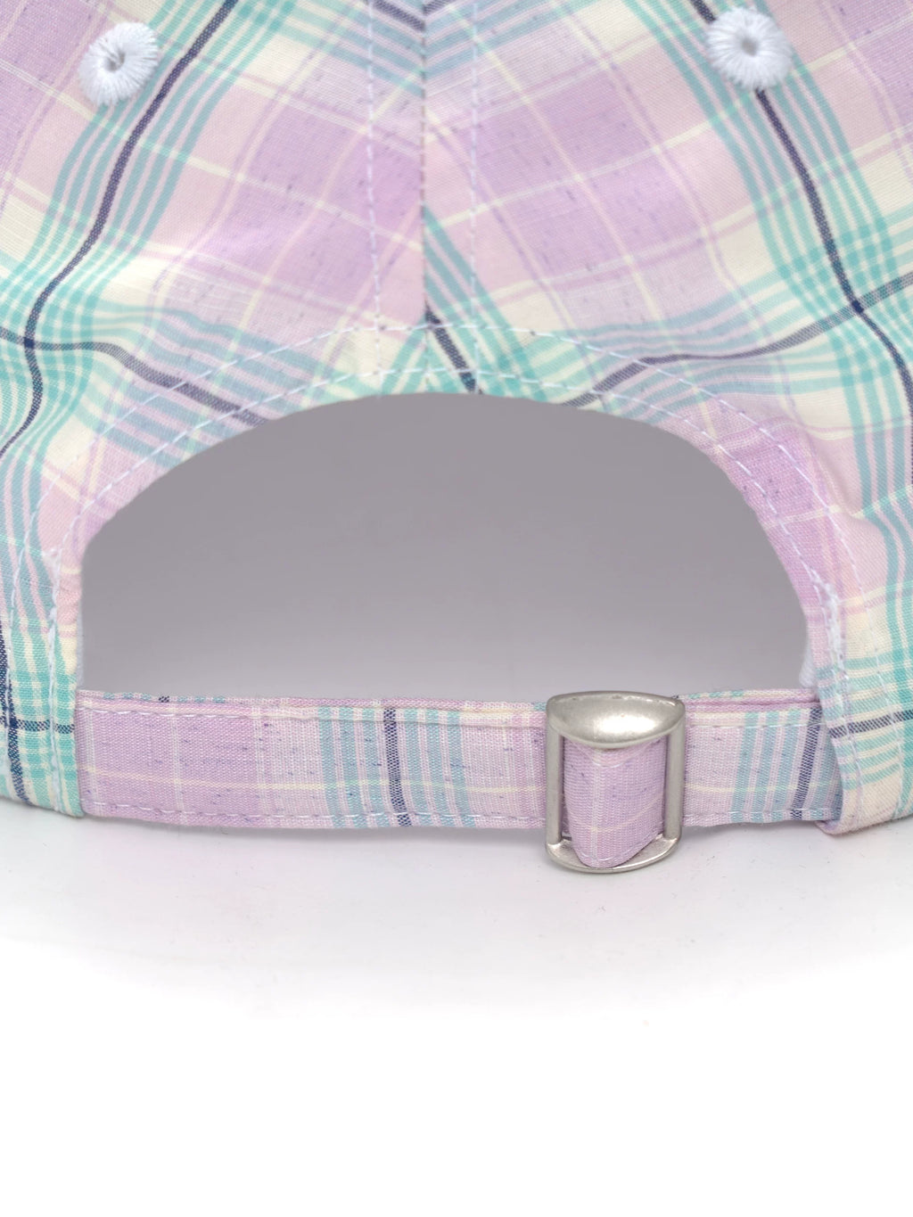 BENT IDEA Romantic Plaid Baseball Cap