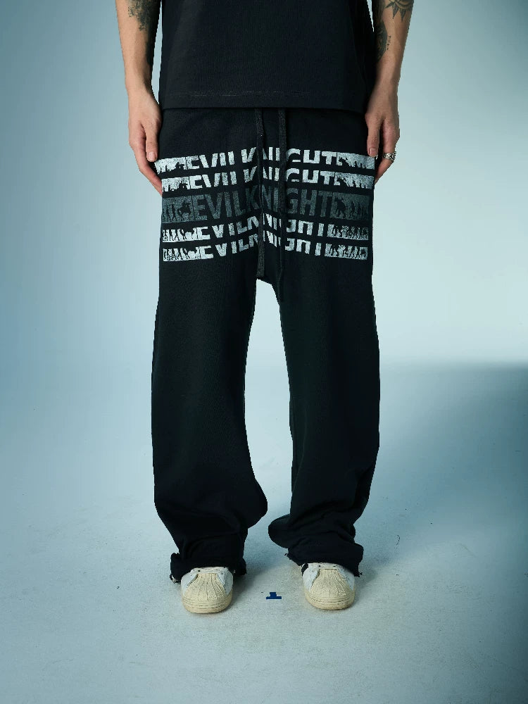 EK Demon Evolution 400g Loose Straight-Leg Sweatpants