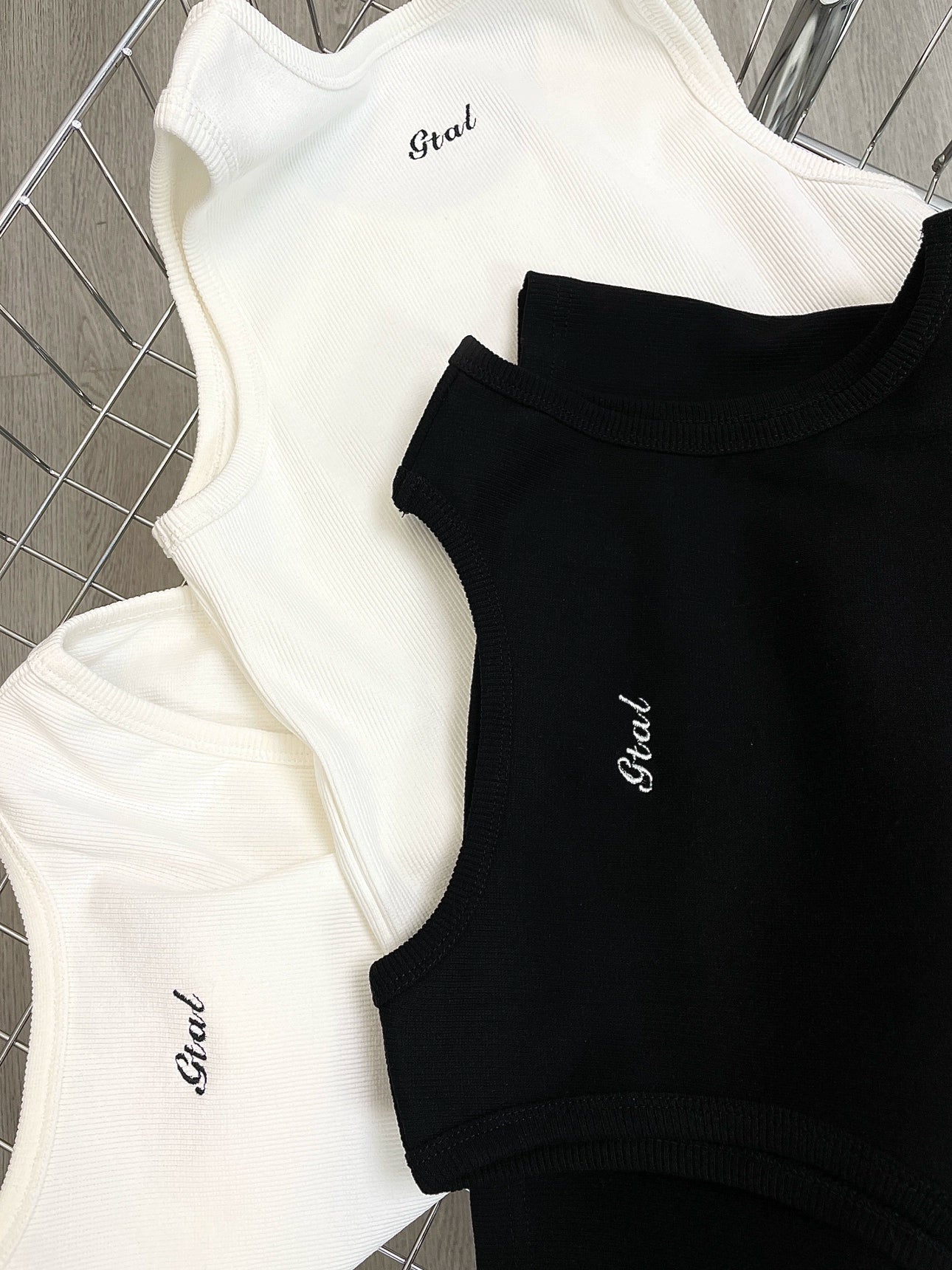 GTAL 460g Slim-Fit Ribbed Tank Top