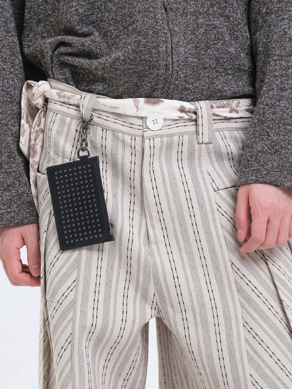 TZ Killer First Layer Cowhide Waist Chain Key Bag