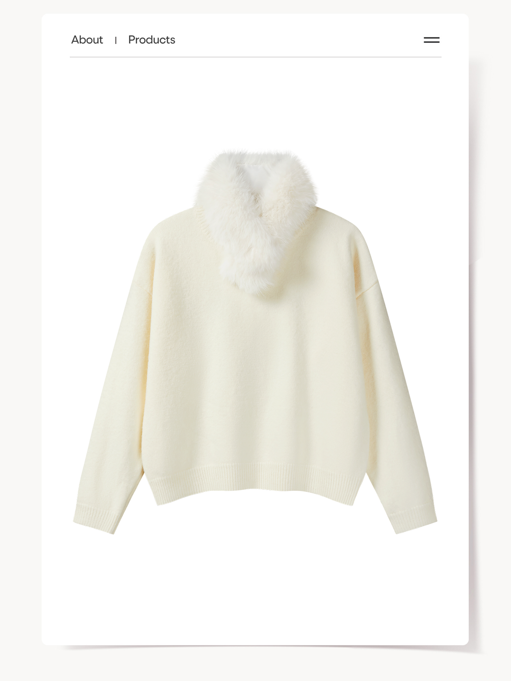 Cantonstory Versatile Crew Neck Knitted Sweater